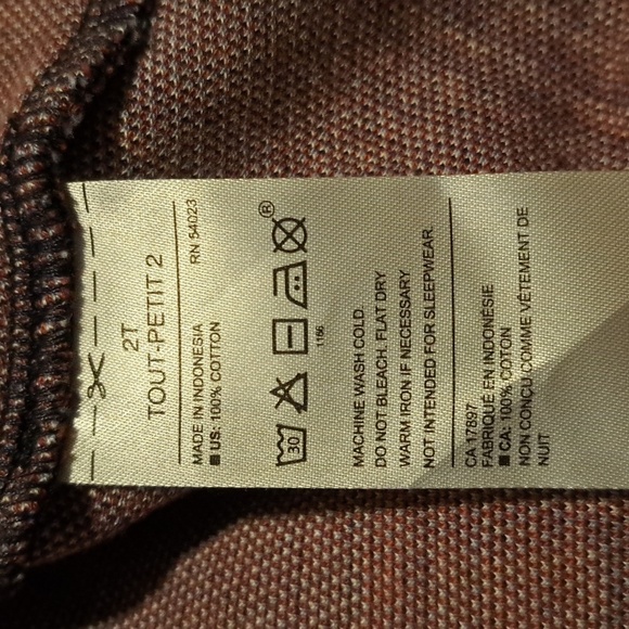 Janie and Jack girls size 2T plaid dress, has fabric defect on back, no hole - Picture 7 of 8